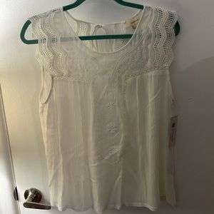 The Korner Emmy Embroidered Top